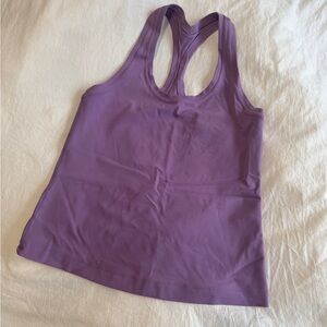 lululemon athletica Purple Racerback Tank Top Nulu